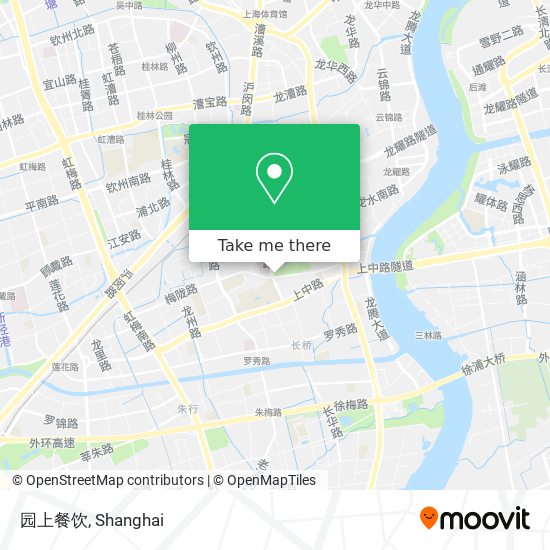 园上餐饮 map