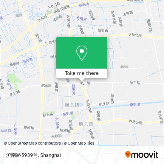 沪南路5939号 map