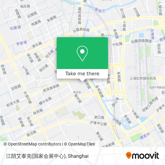 江阴艾泰克(国家会展中心) map