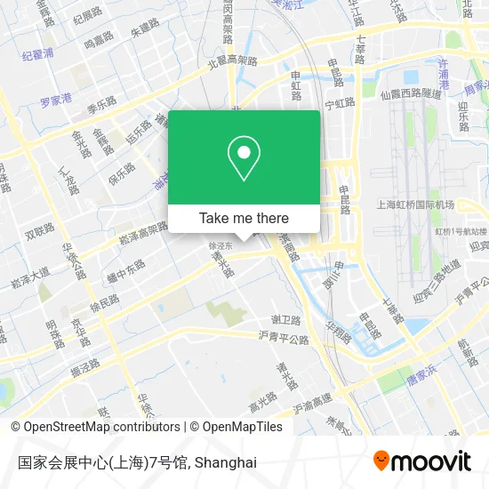 国家会展中心(上海)7号馆 map