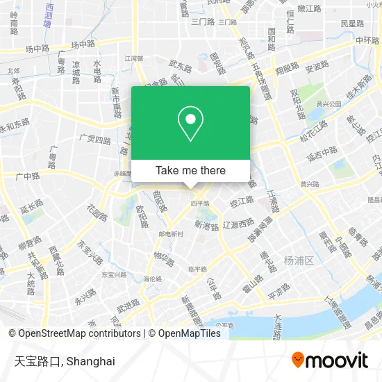 天宝路口 map