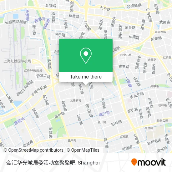 金汇华光城居委活动室聚聚吧 map