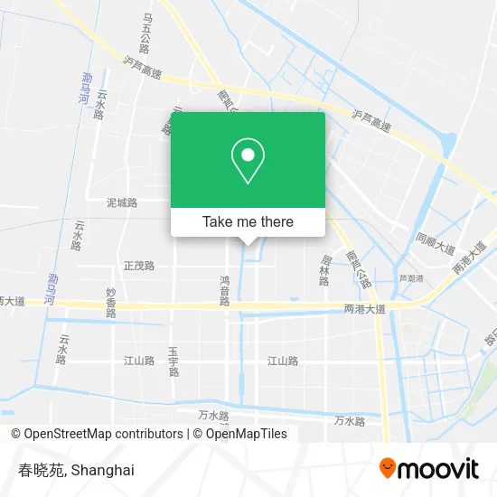 春晓苑 map