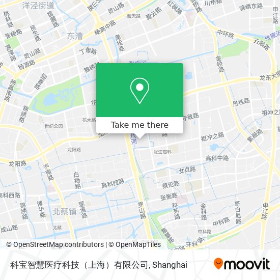 科宝智慧医疗科技（上海）有限公司 map