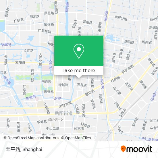 茸平路 map