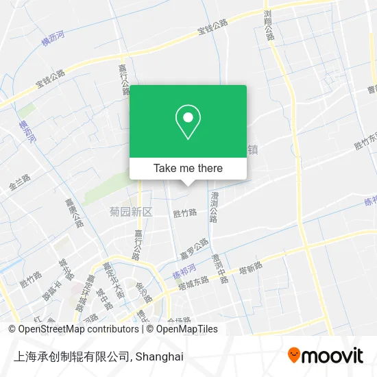 上海承创制辊有限公司 map