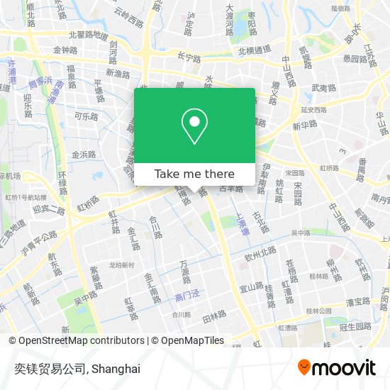 奕镁贸易公司 map