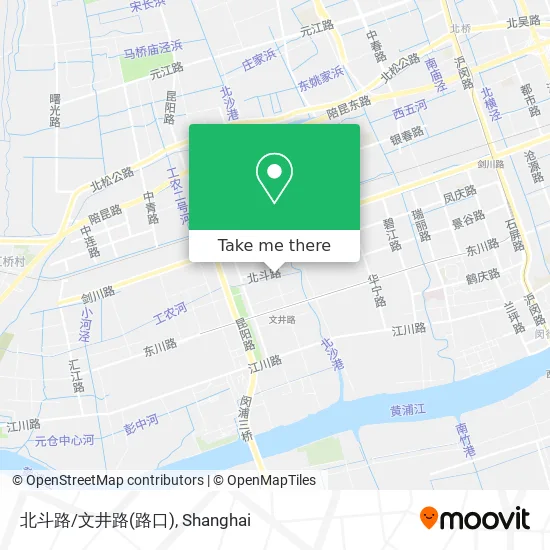 北斗路/文井路(路口) map