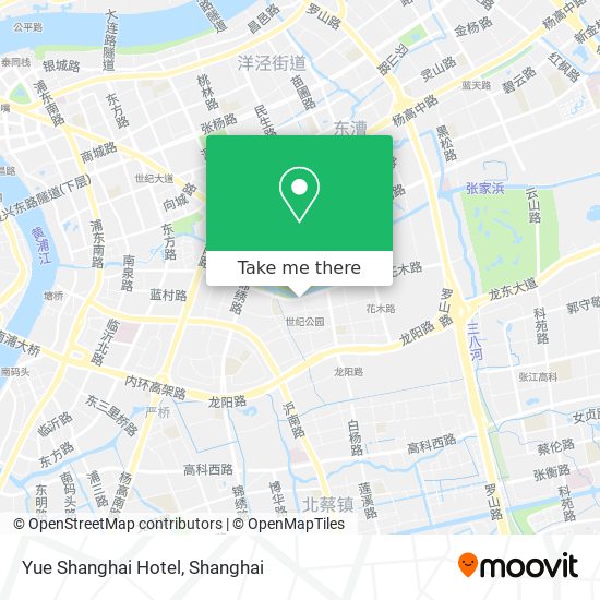 Yue Shanghai Hotel map