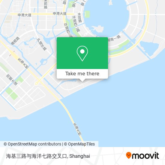 海基三路与海洋七路交叉口 map