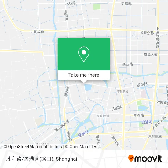 胜利路/盈港路(路口) map
