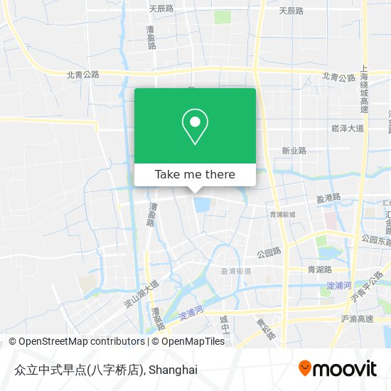 众立中式早点(八字桥店) map