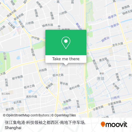 张江集电港·科技领袖之都西区-南地下停车场 map