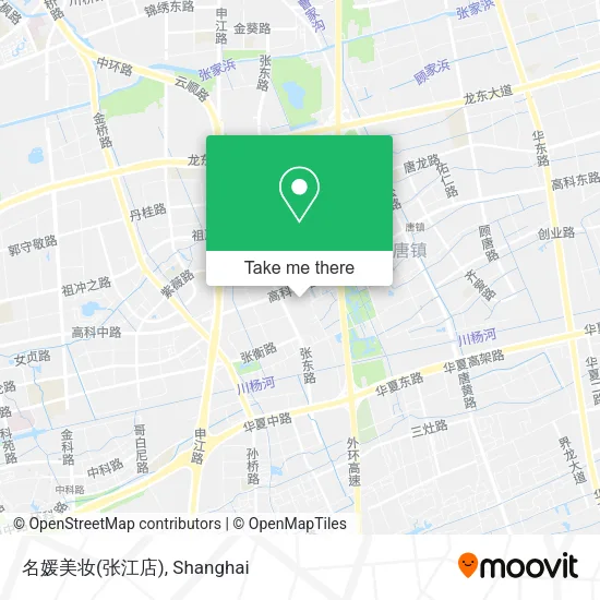 名媛美妆(张江店) map