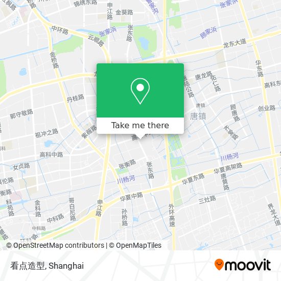 看点造型 map