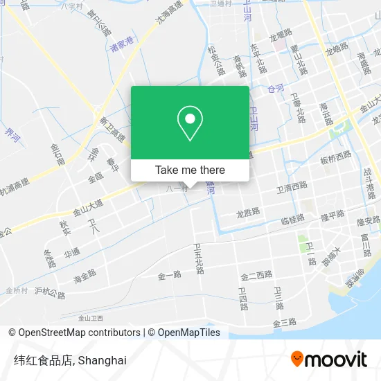纬红食品店 map