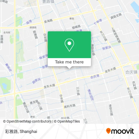 彩雅路 map