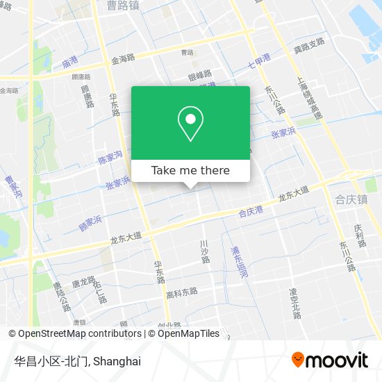 华昌小区-北门 map