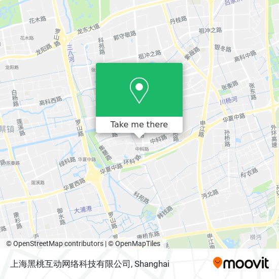 上海黑桃互动网络科技有限公司 map