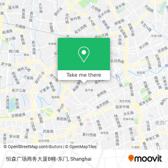 恒森广场商务大厦B幢-东门 map