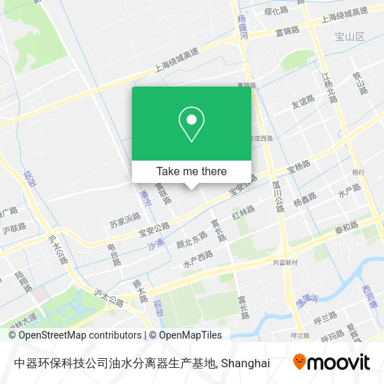 中器环保科技公司油水分离器生产基地 map