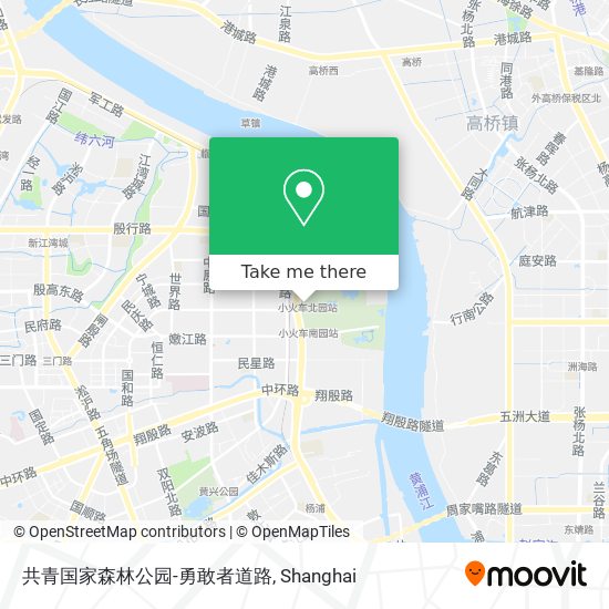 共青国家森林公园-勇敢者道路 map