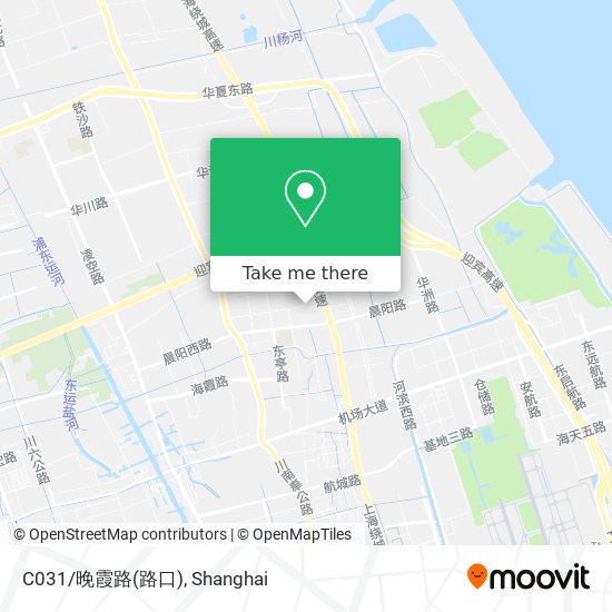 C031/晚霞路(路口) map