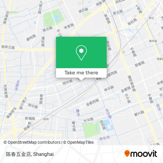 陈春五金店 map