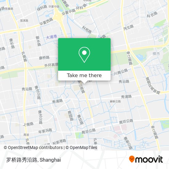 罗桥路秀沿路 map