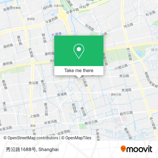 秀沿路1688号 map
