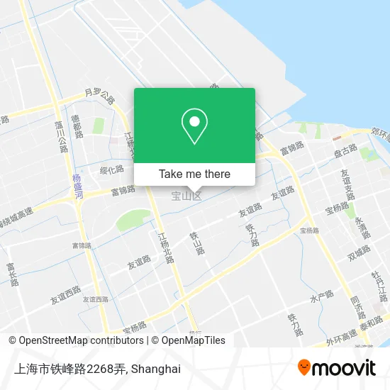 上海市铁峰路2268弄 map
