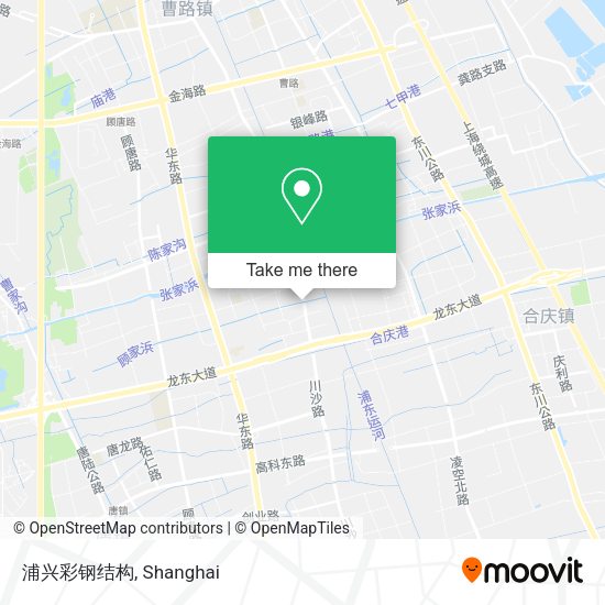 浦兴彩钢结构 map