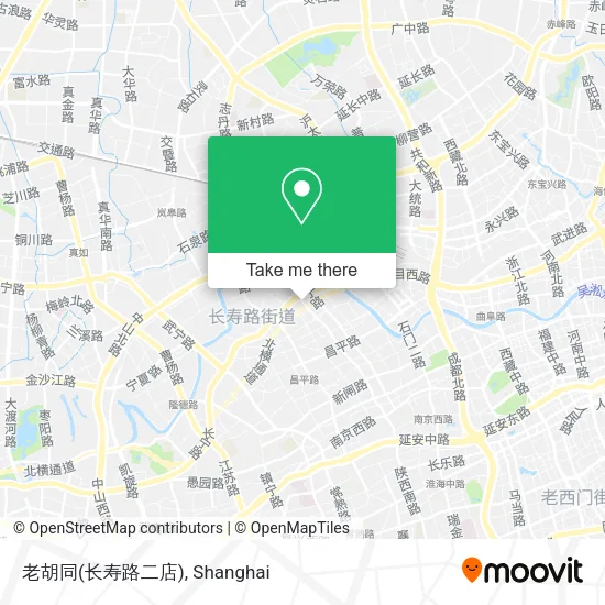 老胡同(长寿路二店) map