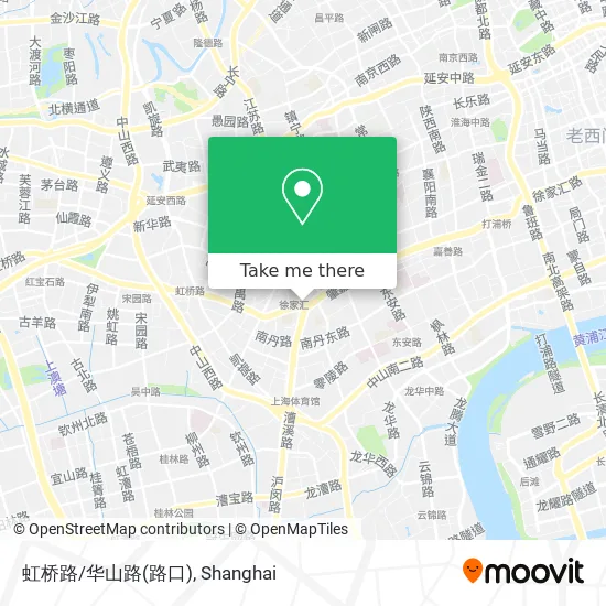 虹桥路/华山路(路口) map