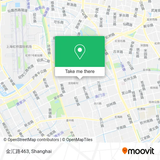 金汇路463 map