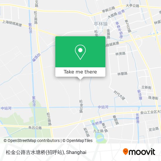 松金公路古水塘桥(招呼站) map