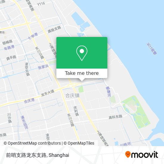 前哨支路龙东支路 map