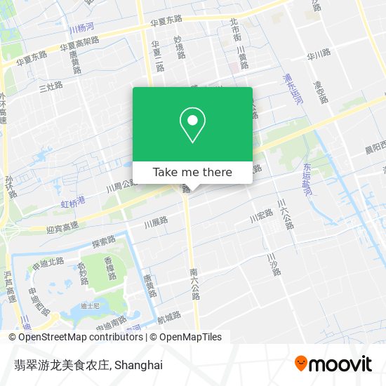 翡翠游龙美食农庄 map