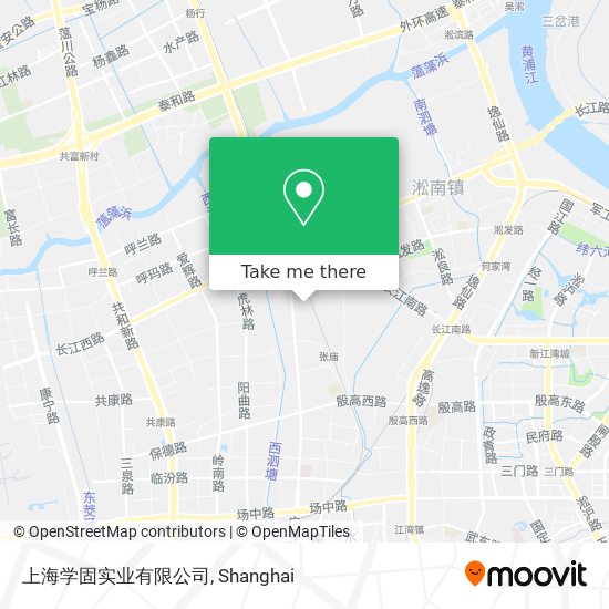 上海学固实业有限公司 map