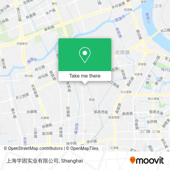 上海学固实业有限公司 map