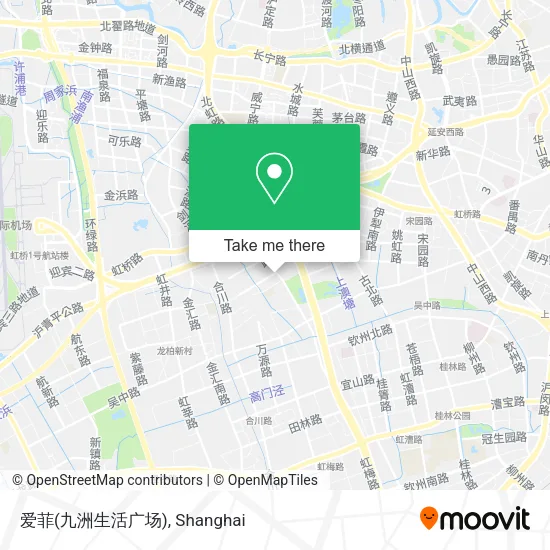 爱菲(九洲生活广场) map