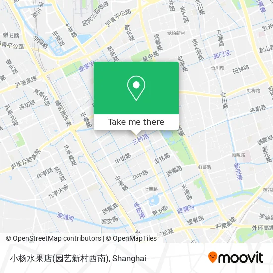 小杨水果店(园艺新村西南) map