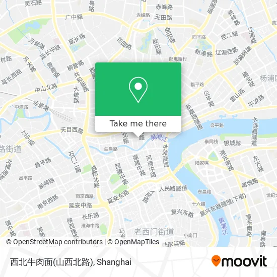 西北牛肉面(山西北路) map