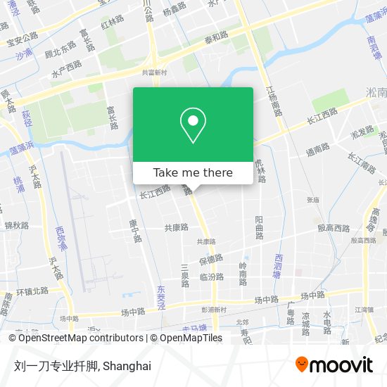 刘一刀专业扦脚 map