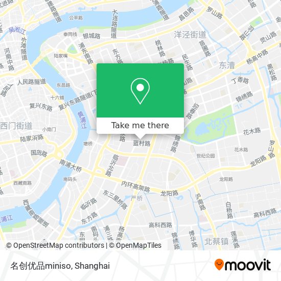 名创优品miniso map