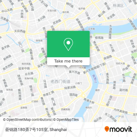 昼锦路180弄7号105室 map