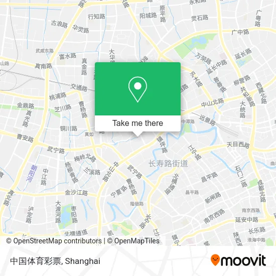中国体育彩票 map