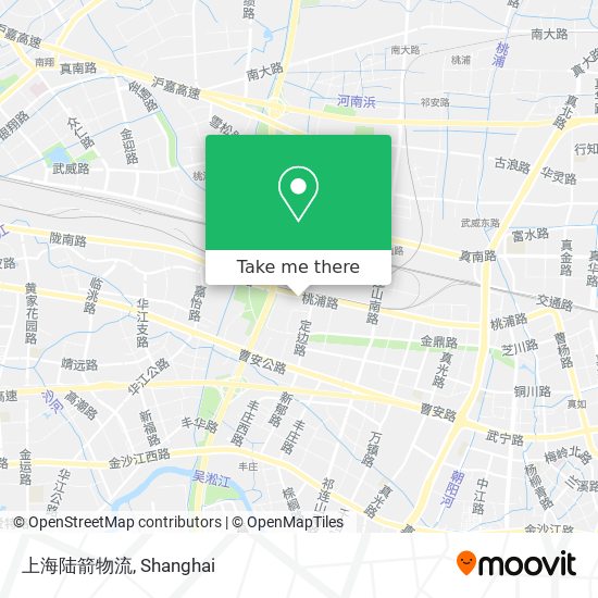 上海陆箭物流 map