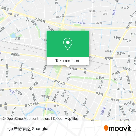 上海陆箭物流 map
