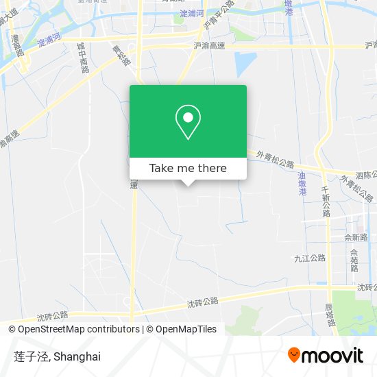 莲子泾 map